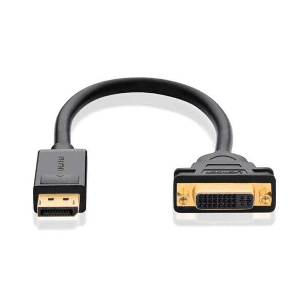 Ugreen DP Male to DVI Female adapter cable 15cm