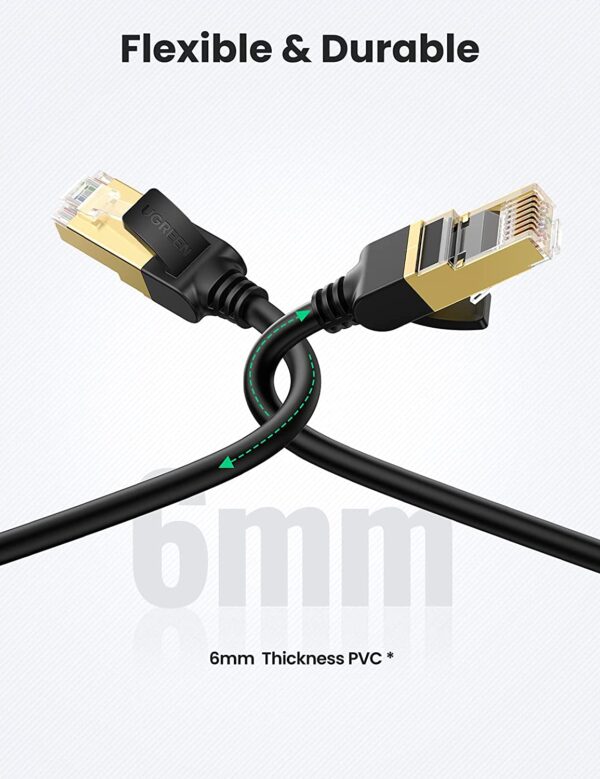 Ugreen cat 7 STP lan cable 1M, AWG 26 - Image 5