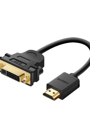 Ugreen HDMI Male to DVI Female adaptor cable gold plated