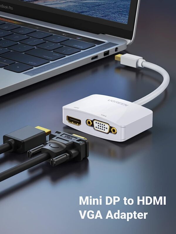 Ugreen Mini DP to DVI (24+1)cable 1.5M White - Image 4