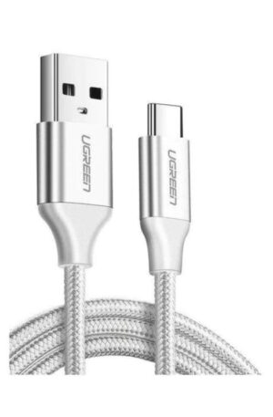 Ugreen Type C Male to Type C Male 2.0 Data Cable 2m White