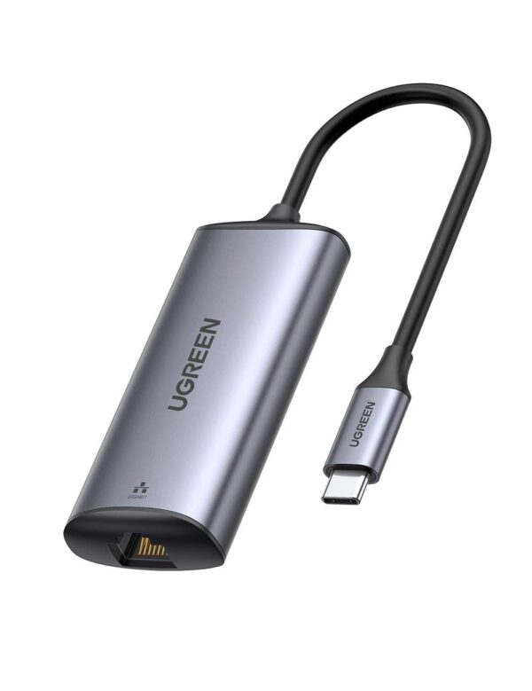 Ugreen USB Type C to giga, Grey, Realtek chipset