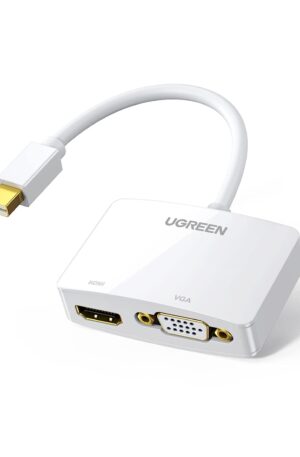 Ugreen Mini DP to DVI (24+1)cable 2M White