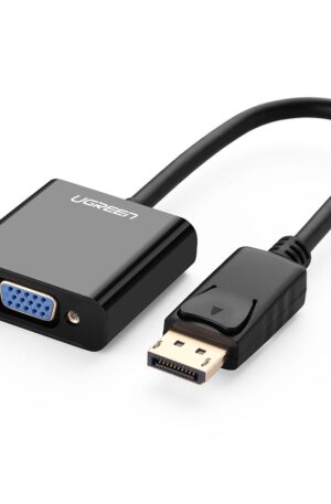 Ugreen Mini dp male to VGA female converter cable-Aluminum case