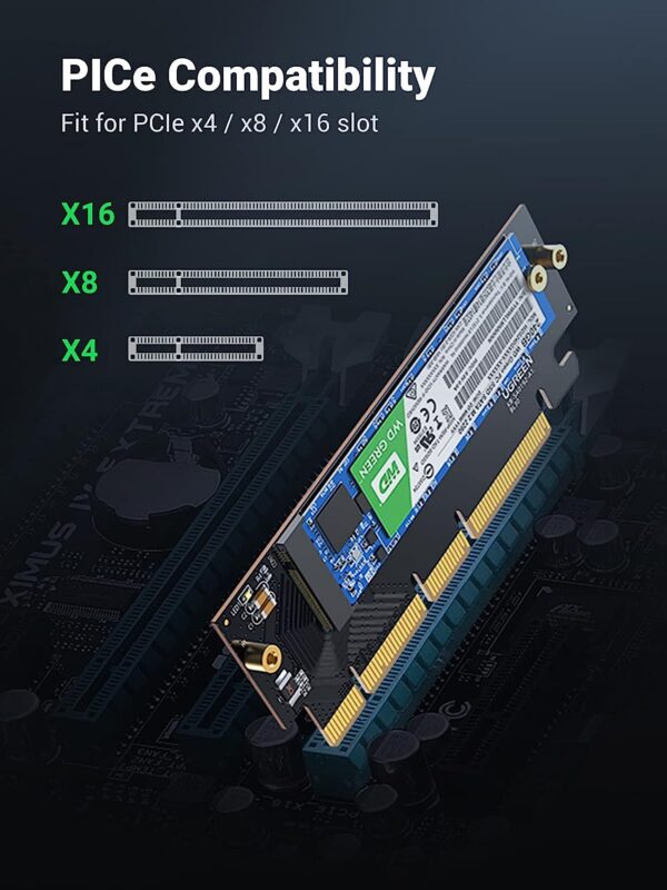 Ugreen 30715 PCie to M.2 nvme expansion card - Image 6