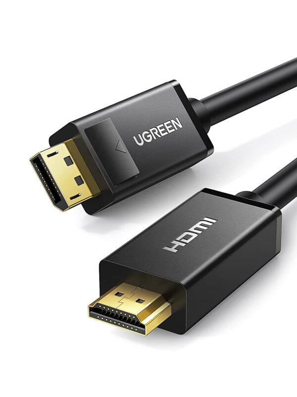 Ugreen DP Male to HDMI Male cable, 4K@30hz, 3D 2m