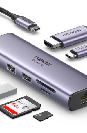 UGREEN VGA Male To HDMI Female Adapter With Audio & Power Supply