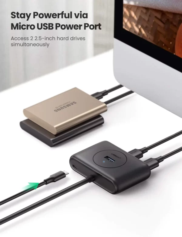 Ugreen USB 3.0 to 4 ports hub - Image 3