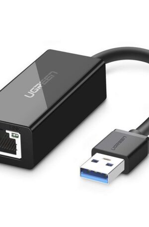 Ugreen USB3.0 Giga Lan Card--ABS case Black