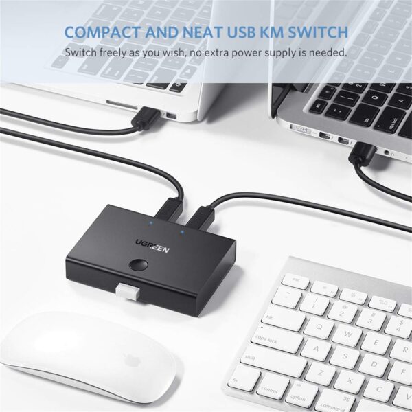 Ugreen USB 2.0 Sharing Switch 2*1 - Image 5