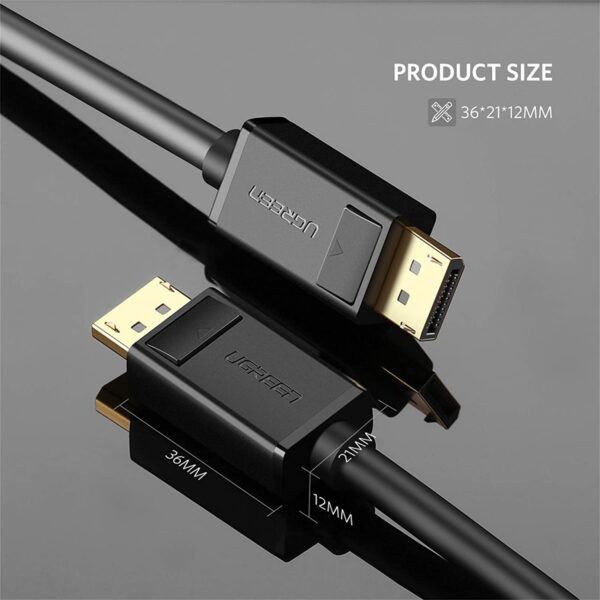 Ugreen Dp Male to DP Male cable,2m 4K*2K @60hz - Image 6