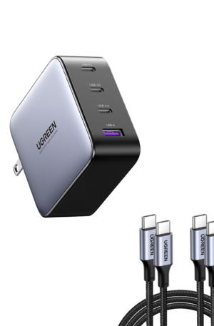 (Bundle) Nexode 100W Charger + 100W USB-C Cable 2 Pack
