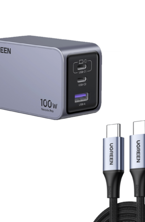UGREEN Nexode Pro 100W 3-Port GaN Fast iphone Charger