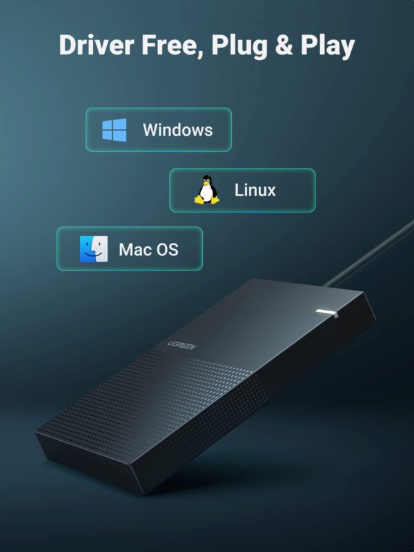 UGREEN 2.5 Inch USB Hard Drive Enclosure - Image 2