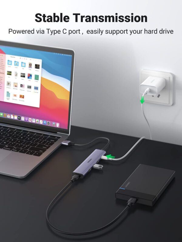 UGREEN 4 in 1 USB 3.0 Hub - Image 2