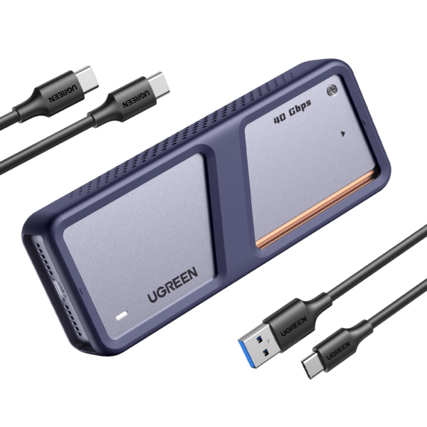 UGREEN 40Gpbs Hard Drive Enclosure with Cooling Fan