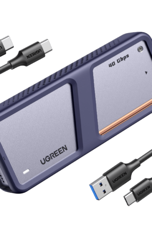 UGREEN 40Gpbs Hard Drive Enclosure with Cooling Fan