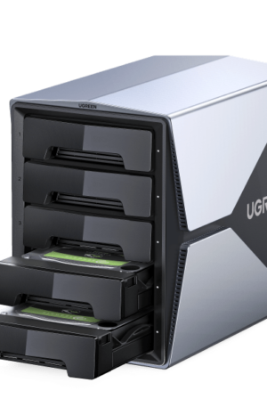 UGREEN 5 Bay USB-C to SATA HDD SSD RAID Enclosure