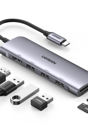 UGREEN 6-in-1 4K HDMI USB C Hub