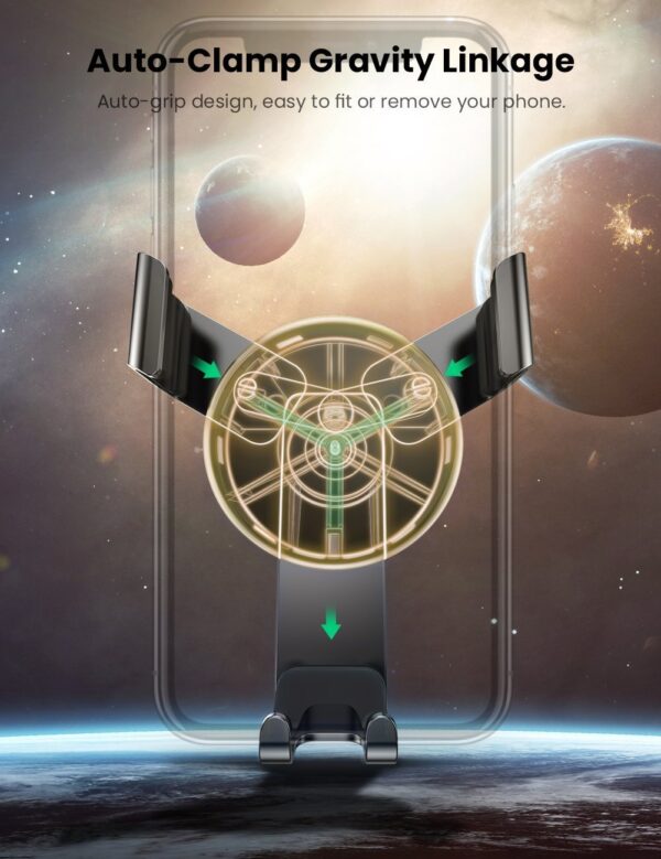 UGREEN Gravity Drive Car Mount - Image 2