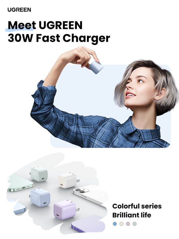 UGREEN Nexode 30W USB C Charger - Image 2