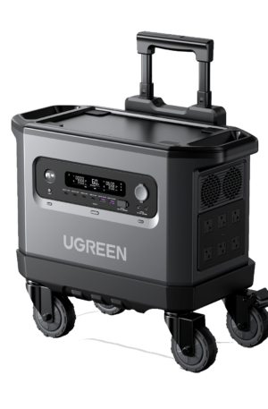 UGREEN PowerRoam 2400W 2048Wh LiFePO4 Battery Backup Solar Generator