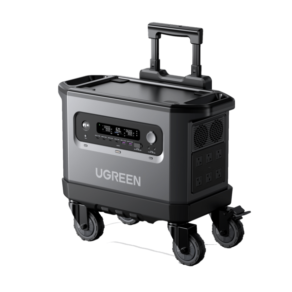UGREEN PowerRoam 2400W 2048Wh LiFePO4 Battery Backup Solar Generator