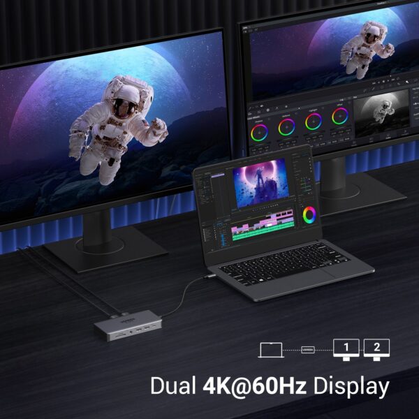 UGREEN Revodok Pro 211 11 in 1 USB C Hub - Image 2