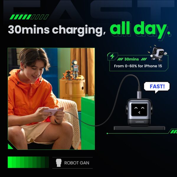 UGREEN Uno iPhone Charger 30W - Image 2