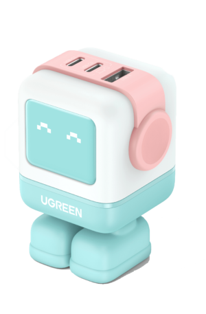 UGREEN Uno Charger 65W (Pink Blue)