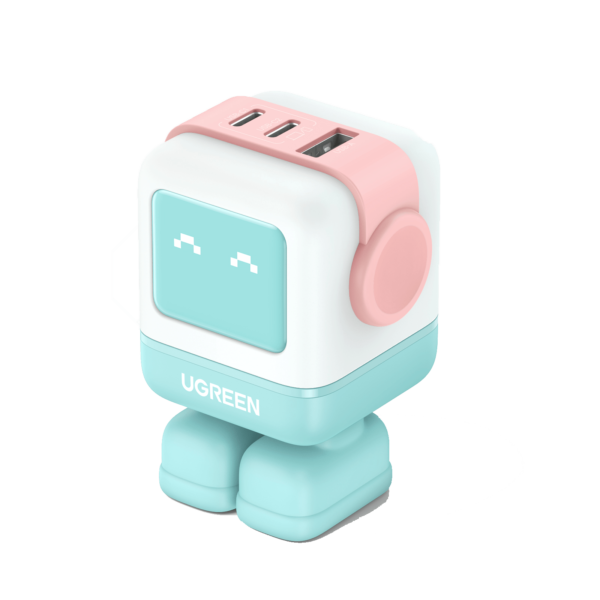 UGREEN Uno Charger 65W (Pink Blue)