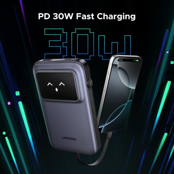 UGREEN Uno Power Bank 10000mAh 30W - Image 2