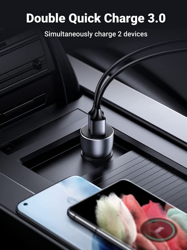 UGREEN USB Car Charger Adapter 36W - Image 2